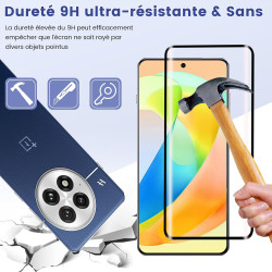Carantee 2 pièces Verre Trempé pour Oneplus 13 5G Protection écran, HD Clair Sans Bulles Vitre Protection, 0,33 mm 9H Anti-Rayur