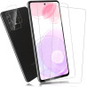 2 Pièces Verre trempé pour Samsung Galaxy A52/A52s, 9H Ultra-Résistant 0,33mm Vitre Protection avec Caméra, Toucher Sensible, An