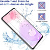 2 Pièces Verre trempé pour Samsung Galaxy A52/A52s, 9H Ultra-Résistant 0,33mm Vitre Protection avec Caméra, Toucher Sensible, An