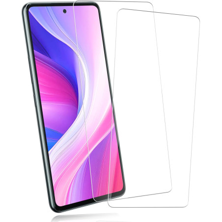 2 pièces Verre Trempé pour Samsung Galaxy A53 Protection écran, HD Sans Bulles Anti‑Empreintes Vitre Protection, 9H Anti-Rayures