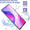 2 pièces Verre Trempé pour Samsung Galaxy A53 Protection écran, HD Sans Bulles Anti‑Empreintes Vitre Protection, 9H Anti-Rayures