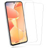 Carantee 2 pièces Verre Trempé pour Samsung Galaxy A54 5G Protection écran, HD Clair Sans Bulles Vitre Protection, 9H Anti-Rayur