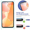 Carantee 2 pièces Verre Trempé pour Samsung Galaxy A54 5G Protection écran, HD Clair Sans Bulles Vitre Protection, 9H Anti-Rayur