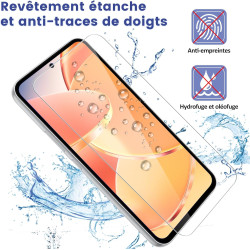 Carantee 2 pièces Verre Trempé pour Samsung Galaxy A54 5G Protection écran, HD Clair Sans Bulles Vitre Protection, 9H Anti-Rayur