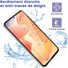 Carantee 2 pièces Verre Trempé pour Samsung Galaxy A54 5G Protection écran, HD Clair Sans Bulles Vitre Protection, 9H Anti-Rayur