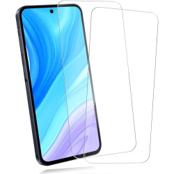 Carantee 2 pièces Verre Trempé pour Samsung Galaxy A55 Protection écran, HD Sans Bulles Vitre Protection, 0,33 mm 9H Anti-Rayure