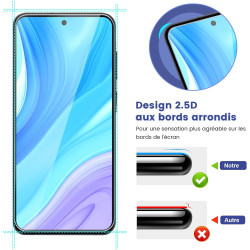 Carantee 2 pièces Verre Trempé pour Samsung Galaxy A55 Protection écran, HD Sans Bulles Vitre Protection, 0,33 mm 9H Anti-Rayure