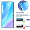 Carantee 2 pièces Verre Trempé pour Samsung Galaxy A55 Protection écran, HD Sans Bulles Vitre Protection, 0,33 mm 9H Anti-Rayure