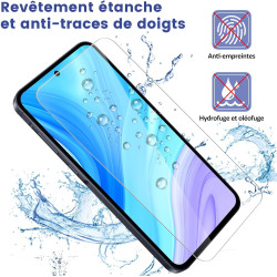 Carantee 2 pièces Verre Trempé pour Samsung Galaxy A55 Protection écran, HD Sans Bulles Vitre Protection, 0,33 mm 9H Anti-Rayure