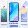 Carantee 2 pièces Verre Trempé pour Samsung Galaxy A55 Protection écran, HD Sans Bulles Vitre Protection, 0,33 mm 9H Anti-Rayure