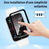 2 pièces Verre Trempé pour Samsung Galaxy Fit 3 Protection écran, HD Sans Bulles Anti‑Empreintes Vitre Protection, 9H Anti-Rayur