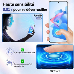 2+2 pièces Verre Trempé pour Samsung Galaxy S21 Ultra Protection écran, HD Clair Sans Bulles Vitre Protection, 9H Anti-Rayures F