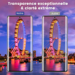 2+2 pièces Verre Trempé pour Samsung Galaxy S21 Ultra Protection écran, HD Clair Sans Bulles Vitre Protection, 9H Anti-Rayures F