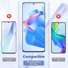 2+2 pièces Verre Trempé pour Samsung Galaxy S21 Ultra Protection écran, HD Clair Sans Bulles Vitre Protection, 9H Anti-Rayures F