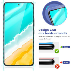 2 pièces Verre Trempé pour Samsung Galaxy S22 Plus Protection écran, Sans Bulles Anti‑Empreintes Vitre Protection, 9H Anti-Rayur