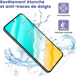 2 pièces Verre Trempé pour Samsung Galaxy S22 Plus Protection écran, Sans Bulles Anti‑Empreintes Vitre Protection, 9H Anti-Rayur