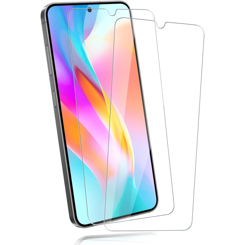 Carantee 2 Pièces Verre trempé pour Samsung Galaxy S26, 9H Ultra-Résistant 0,33mm Vitre Protection, Toucher Sensible, Anti-Empre