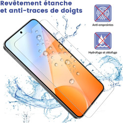 2 Pièces Verre trempé pour Samsung Galaxy S26, 9H Ultra-Résistant 0,33mm Vitre Protection avec Caméra, Toucher Sensible, Anti-Em
