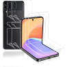 Carantee 2 pièces Verre Trempé pour Samsung Galaxy Z Flip 3 5G Protection écran, HD Sans Bulles Vitre Protection, 9H Anti-Rayure
