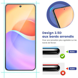 Carantee 2 pièces Verre Trempé pour Samsung Galaxy Z Flip 3 5G Protection écran, HD Sans Bulles Vitre Protection, 9H Anti-Rayure