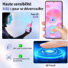 2 pièces Verre Trempé pour Samsung Galaxy Z Flip 7 Protection écran, HD Sans Bulles Anti‑Empreintes Vitre Protection, TPU auto-r