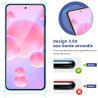 2 pièces Verre Trempé pour Samsung Galaxy Z Flip 7 Protection écran, HD Sans Bulles Anti‑Empreintes Vitre Protection, TPU auto-r