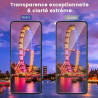 2 pièces Verre Trempé pour Samsung Galaxy Z Flip 7 Protection écran, HD Sans Bulles Anti‑Empreintes Vitre Protection, TPU auto-r
