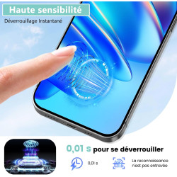 2 pièces Verre Trempé pour Samsung Galaxy S22, HD Haute Sensibilité 0,01 s Réponse Protection écran, 0,33 mm 9H Dureté Anti-Rayu