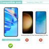 2 pièces Verre Trempé pour Samsung Galaxy S22, HD Haute Sensibilité 0,01 s Réponse Protection écran, 0,33 mm 9H Dureté Anti-Rayu