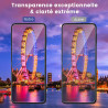 2 pièces Verre Trempé pour Samsung Galaxy Z Flip 5 Protection écran, HD Sans Bulles Anti‑Empreintes Vitre Protection, TPU auto-r