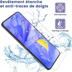 Carantee 2 pièces Verre Trempé pour Samsung Galaxy Z Flip 6 Protection écran, HD Sans Bulles Vitre Protection, 9H Anti-Rayures F
