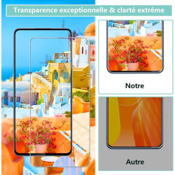 Carantee Verre Trempé pour Xiaomi 14-2 Pièces Protection Écran 3D, Dureté 9H 0,33mm Anti-Rayures, Vitre Protection, Toucher Sens