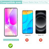 Carantee verre trempé pour xiaomi rougemi note 13 pro plus - 2 pièces protection écran 3d, dureté 9h 0,33mm anti-rayures, vitre 