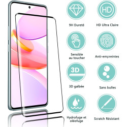 Carantee verre trempé pour xiaomi rougemi note 14 pro plus - 2 pièces protection écran 3d, dureté 9h 0,33mm anti-rayures, vitre 