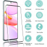 Carantee verre trempé pour xiaomi rougemi note 14 pro plus - 2 pièces protection écran 3d, dureté 9h 0,33mm anti-rayures, vitre 