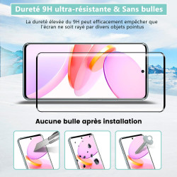 Carantee verre trempé pour xiaomi rougemi note 14 pro plus - 2 pièces protection écran 3d, dureté 9h 0,33mm anti-rayures, vitre 