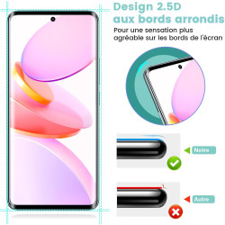 Carantee verre trempé pour xiaomi rougemi note 14 pro plus - 2 pièces protection écran 3d, dureté 9h 0,33mm anti-rayures, vitre 