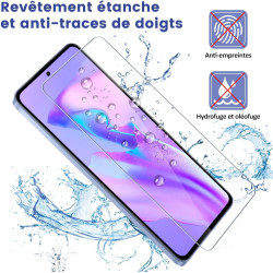2+2 pièces Verre Trempé pour Xiaomi 13T/13T Pro Protection écran, HD Sans Bulles Anti‑Empreintes Caméra Arrière Vitre Protection