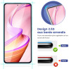 2 pièces Verre Trempé pour Xiaomi POCO X6 Pro 5G Protection écran, HD Sans Bulles Anti‑Empreintes Vitre Protection, 9H Anti-Rayu