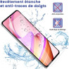 2 pièces Verre Trempé pour Xiaomi POCO X6 Pro 5G Protection écran, HD Sans Bulles Anti‑Empreintes Vitre Protection, 9H Anti-Rayu