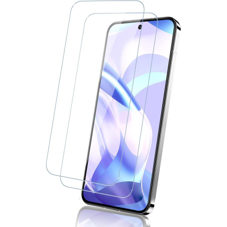 Carantee 2 pièces Verre Trempé pour Xiaomi 13, HD Haute Sensibilité 0,01 s Réponse Protection écran, 0,33 mm 9H Dureté Anti-Rayu