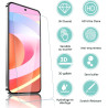 Carantee 2+2 pièces Verre Trempé pour Xiaomi 13, HD Haute Sensibilité 0,01 s Réponse Protection écran, 0,33 mm 9H Anti-Rayures V