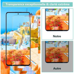 2 pièces Verre Trempé pour Xiaomi 13T/13T Pro, HD Haute Sensibilité 0,01 s Réponse Protection écran, 0,33 mm 9H Dureté Anti-Rayu