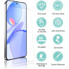 Carantee 2+2 pièces Verre Trempé pour Xiaomi 15, HD Haute Sensibilité 0,01 s Réponse Protection écran, 0,33 mm 9H Anti-Rayures V