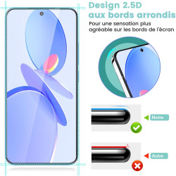 Carantee 2+2 pièces Verre Trempé pour Xiaomi 15, HD Haute Sensibilité 0,01 s Réponse Protection écran, 0,33 mm 9H Anti-Rayures V