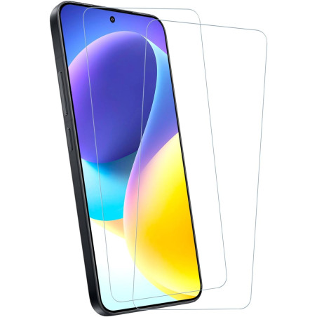 2 pièces Verre Trempé pour Xiaomi 15T/15T Pro Protection écran, HD Sans Bulles Anti‑Empreintes Vitre Protection, 9H Anti-Rayures