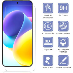 2 pièces Verre Trempé pour Xiaomi 15T/15T Pro Protection écran, HD Sans Bulles Anti‑Empreintes Vitre Protection, 9H Anti-Rayures