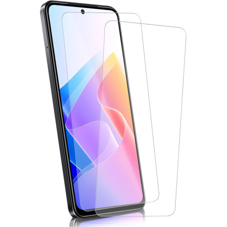 Carantee 2 pièces verre trempé pour xiaomi rougemi note 11 pro protection écran, hd sans bulles vitre protection, 9h anti-rayure