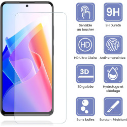 Carantee 2 pièces verre trempé pour xiaomi rougemi note 11 pro protection écran, hd sans bulles vitre protection, 9h anti-rayure