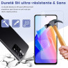 Carantee 2 pièces verre trempé pour xiaomi rougemi note 11 pro protection écran, hd sans bulles vitre protection, 9h anti-rayure